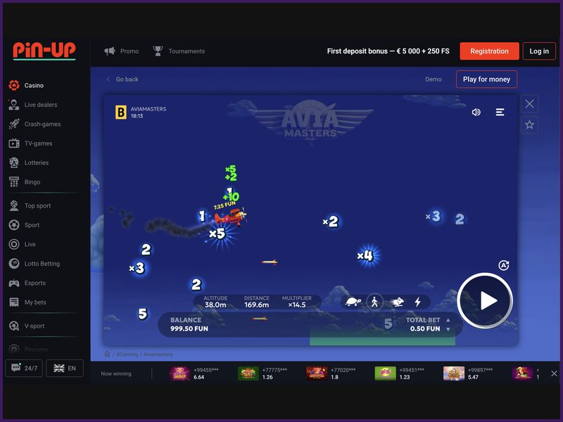 Versión móvil de Aviamasters