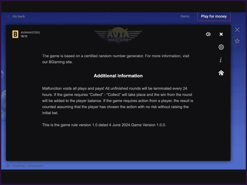 Alto RTP en Aviamasters