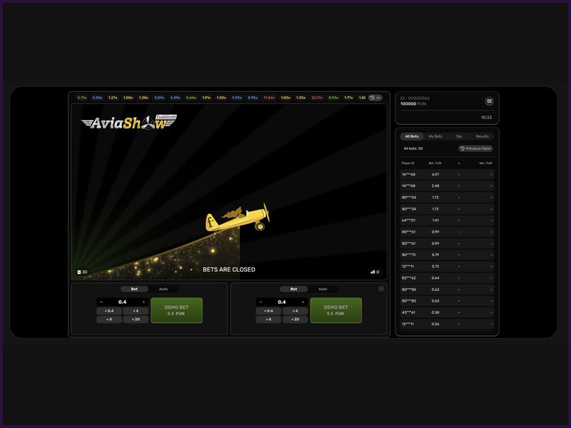 Versión de prueba de Aviashow