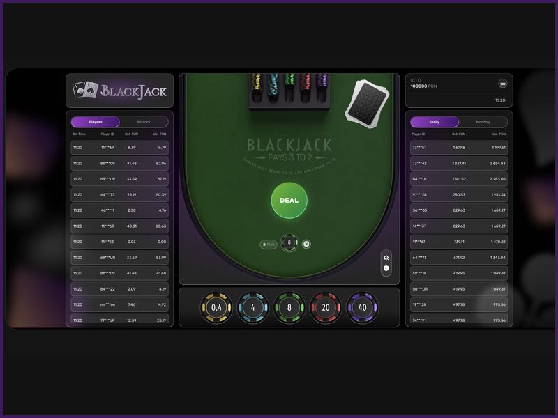 Seguridad del juego BlackJack