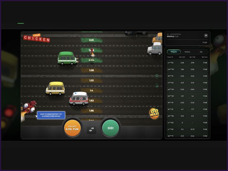 Las ventajas únicas de Chicken Crash
