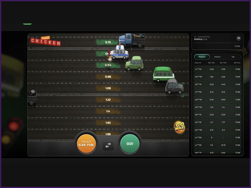 De qué va Chicken Crash