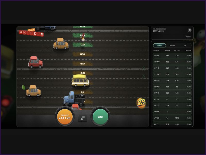 Estrategias en Chicken Crash