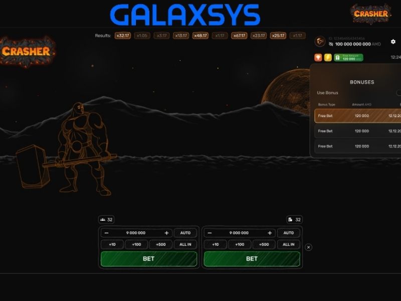 Crasher Galaxsys