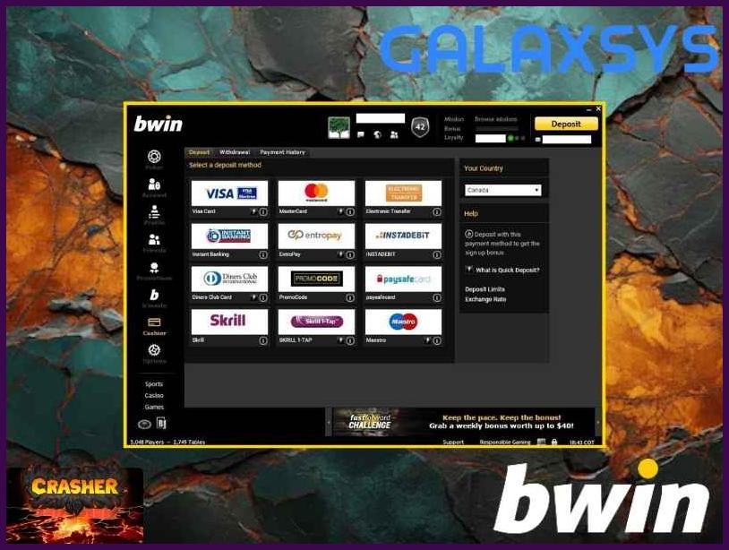 Registrarse en Bwin Casino
