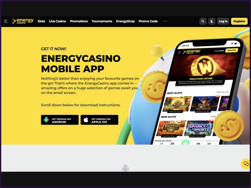 Ventajas de jugar en EnergyCasino