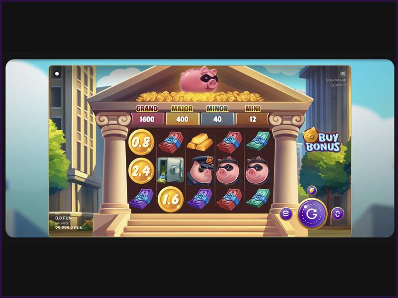 Pasos para jugar a Gangsta Piggy Hold and Win