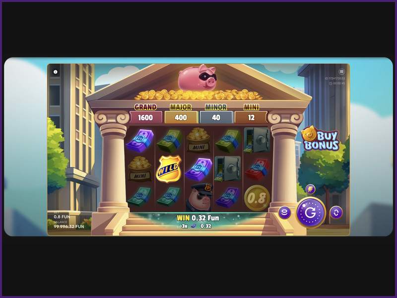 Reglas básicas de Gangsta Piggy Hold and Win