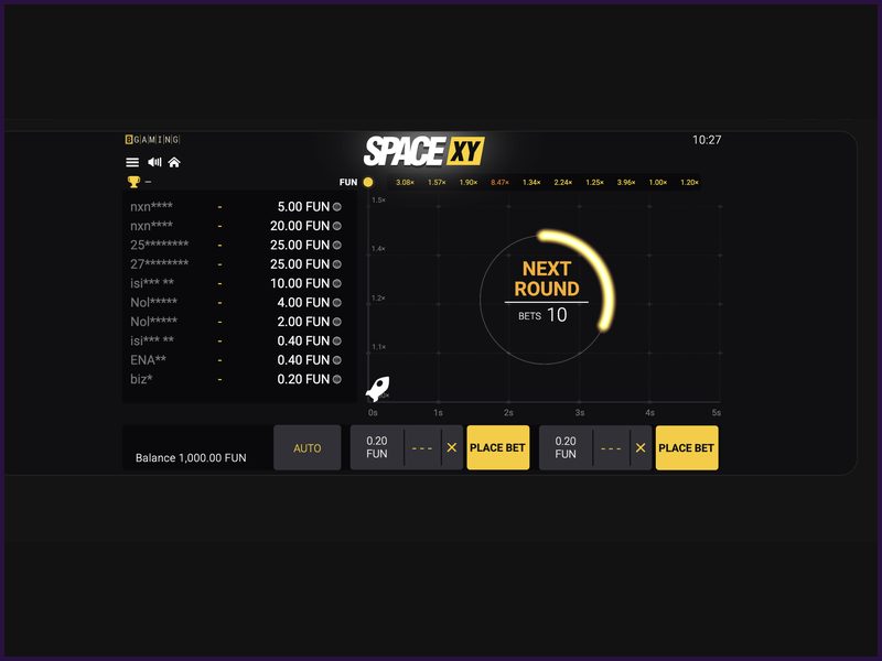 Funciones adicionales de Space XY