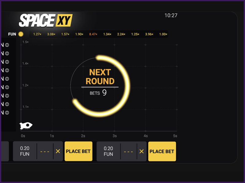 Funciones automáticas de Space XY