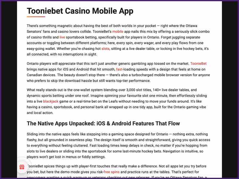 Formas de pago de ToonieBet