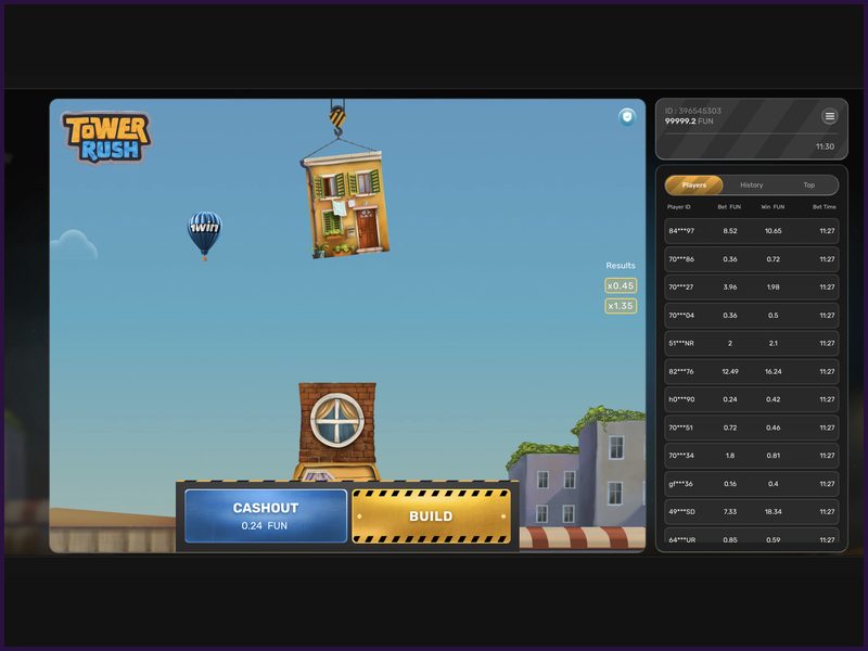 Características principales del juego Tower Rush