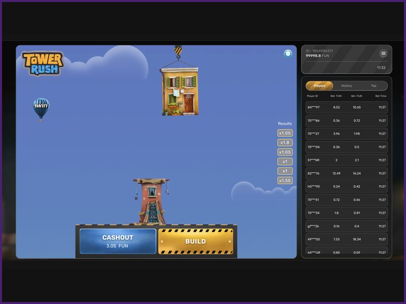 Explicación del RTP en Tower Rush